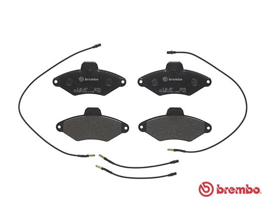 A.B.S. P 61 052 BREMBO Bremsbelagsatz, Scheibenbremse